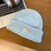 Gorro de tricô quente estilo japonês feminino outono e inverno versátil moda tricotada circunferência da cabeça grande chapéu slouchy mostra rosto pequenoins