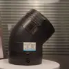 Esqueleto de Tela de Arame de Aço Conexões para Tubos de Água Pe Eletrofusão Cotovelo de 45 graus Conexões para Tubos de Abastecimento de Água Conexões para Tubos de Eletrofusão L25~L400