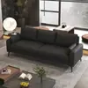 Sofá pequeño para apartamentos pequeños, casas de alquiler, salas de estar, salones de belleza, tiendas de ropa, recepción de hoteles y áreas de descanso, sofá pequeño de dos plazas