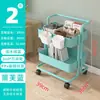 Estante de almacenamiento móvil personalizable para cocina y baño, estante de almacenamiento multicapa para dormitorio, carrito con ruedas, estante de almacenamiento móvil