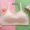 Novo desenvolvimento Menina roupa íntima sem costura fina ajustável suporte superior modelagem anti-colisão copo fixo pequena tipoia