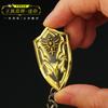 Lágrimas del Reino Alrededor de Zelda Mini Escudo Real Escudo de Guardia Modelo de Arma Juguete Llavero Colgante