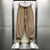 Pantalones Casuales Holgados Transpirables de Lino Delgado para Hombre Talle Grande Pierna Recta Elásticos Secado Rápido Deportivos Casuales Cónicos Venta al por Mayor