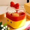 Suporte para Cotonetes e Palitos para Uso Doméstico, Recipiente Criativo Personalizado de Alta Qualidade para Palitos de Dente, Pote para Palitos de Dente, Balde para Palitos de Dente, Caixa para Fio Dental, Caixa Organizadora para Cotonetes