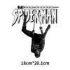 Novo padrão Homem-Aranha Acessórios decorativos DIY para roupas Impressão em camiseta tinta branca Impressão por transferência térmica Hot stamping agora uma peça