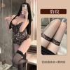 Lingerie Sexy, Renda Sexy Transparente, Macacão com Suspensório Estampado de Leopardo, Role-Playing, Com Aro Quente, Não Precisa Tirar