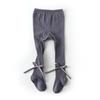 Leggings Elásticos Antideslizantes para Niñas de Primavera y Otoño, Algodón Suave como una Nube Clase A, Calcetines con Lazo para Niñas al por Mayor