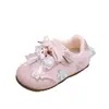 Zapatos para Niñas 2026 Primavera Nueva Moda Tenis de Princesa para Niños con Zapatos Deportivos Florales de Suela Suave