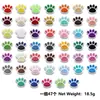 Los Más Vendidos de Amazon Huellas de Dibujos Animados Parche Multicolores Pegatinas de Tela Huella de Animal Bordada Bolsas Regalo Hecho a Mano Pegatinas para Joyería