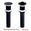 Cobre de alta qualidade preto antigo estilo europeu lavatório flip escorredor lavatório da mão flip dreno fornecimento suficiente