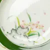 No Estilo de Ino Kuisong Lago Pó de Pedra Orquídea Suporte para Panela de Cerâmica, Nova Bandeja de Chá Seco Estilo Chinês, Acessórios Frescos e Simples para Conjunto de Chá, Bandeja de Chá Seco