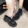 Zapatos de Cuero para Niñas 2025 Primavera y Otoño Nuevos Zapatos de Princesa de Suela Blanda para Niñas Zapatos de Estudiante para Niños Medianos y Grandes Zapatos de Actuación para Niños