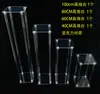 Columna Acrílica Boda Nueva Boda Acrílico Luminoso Cristal Portavelas Accesorios de Boda Guía de Camino Mesa