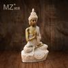 Explosiones Transfronterizas Adornos de Resina Fuente Artesanías de Piedra Arenisca Natural Pequeñas Estatuas de Buda Zen Indio Buda Tántrico Zen
