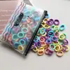 Bolsa de pollo tamaño pequeño anillo para toalla anillo para el pelo de niños banda de goma sin costuras al por mayor no daña la cuerda del pelo pelo de niñas
