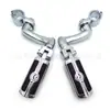 Accesorios de Modificación para Motocicleta Pedal Universal de Parachoques Ajuste de Pedal Instalación Soporte de Extensión Fijo 32 mm
