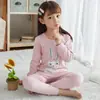 Conjunto de Ropa Interior de Algodón para Niños Ropa y Pantalones de Otoño para Niños 100% Algodón Pijamas para Niñas Pequeñas Ropa Térmica de Algodón para Niños Mayores Ropa para el Hogar