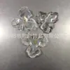 Suministro directo de fábrica accesorios acrílicos de plástico agujero recto disco grande flor diy aretes hechos a mano tocado zapatos decoración de ropa al por mayor