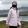 Jaqueta de Casal para Exterior, Quente e Resistente ao Frio, Capuz Removível, Jaqueta de Penas de Grafeno para Casal, Casaco Casual com Capuz, 80% Penas de Pato