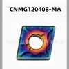 Nano Azul Colorido Cuchilla CNC Cnmg 120404 -Ma 120408 -Ma Ap105 Vt15Tf U6020
