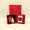 Colgante de Calabaza de Oro Puro con Certificado, Caja de Regalo, Colgante Llavero para Bebé, Regalo para Eventos de Negocios al por Mayor