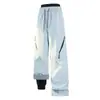 Pantalones de paracaidista anchos repelentes al agua para mujer, Pantalones cargo casuales de otoño/invierno para hombre, Pantalones deportivos de montaña desmontables