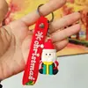 Nuevo Llavero Femenino Lindo Muñeco de Nieve Anciano Muñeca Colgante para Mochila Escolar Masculina Pareja Fábrica Colgante de Árbol de Navidad Dibujos Animados