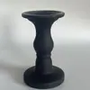 Estilo francês estilo luxo leve Coluna romana Castiçal quarto casa simples vela Castiçal decoração romântica decoração de mesa