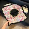 [Estilo Floral] Pañuelo de Seda Amazon Transfronterizo para Mujer 2025 Nuevo Regalo Delgado de Alta Gama para Mamá Pañuelo Cuadrado de 70