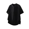 Muxi Roupas Verão Novo Vintage Estilo Old Money Camisa Polo Listrada Tricô Manga Curta Versátil Básico Top de Manga Curta