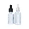 En Stock Botellas de Aceite Esencial Ámbar de 5 ml/10 ml/30 ml, Botellas Gotero, Botellas Transparentes a Prueba de Luz para Sérum, Botellas Dispensadoras de Vidrio