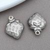 Acessórios para Joias DIY Aço Inoxidável Lua Crescente Estrela de Cinco Pontas Coração Anjo Pingente Colar Pulseira Brincos Material para Pingente