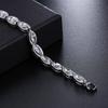Pulsera de ojo de caballo de cristal con incrustaciones de cobre Pulsera coreana natural para dama Joyería de estilo étnico Pulsera color malta