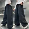 Pantalones de otoño para niño, estilo primavera y otoño, nueva colección 2026, pantalones deportivos de chándal para niños de talla grande, pantalones largos casuales, pantalones de pierna ancha para niño para otoño
