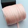 Tira de Borde Cheongsam de 1 cm Tira de Ribete de Cuatro Pliegues Hanfu Cinta de Seda Incrustada Tela de Satén Accesorios de Ropa Sin Planchar
