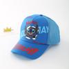 Gorra de red nueva para niños transfronteriza, gorra de punto de dibujos animados linda, verano 2025, sombrero para el sol para niños, comercio exterior