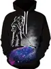 Amazon explosiones impresión digital 3D talla grande suelto con capucha suéter pullover para hombre venta al por mayor 2024 nuevo Xiyin