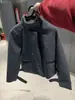 Blazer Vintage para Mujer 2026 con Cuello Cruzado de Doble Botonadura y Bolsillos, Corte Holgado, Abrigo Corto de Lana Versátil para Mujer