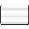 Pizarra Blanca Pequeña A4 en Inglés con Cuatro Líneas y Tres Cuadrículas, No Magnética, Tablero de Escritura Borrable en Seco, Pizarra de Dibujo Portátil de Doble Cara con Pinyin, Materiales Didácticos para el Aula