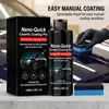 Kit de recubrimiento cerámico nano: una solución de recubrimiento exterior para automóviles para pulir y proteger varios colores de pintura de automóviles