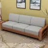 Cojín de Sofá Personalizado de Madera Maciza China 26 Estilos Almohadilla de Esponja de Alta Densidad Cojín de Asiento Cojín de Respaldo Integrado Endurecido Engrosado Anticolapso