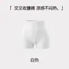 Shorts de segurança sem costura para mulheres, com design de amarração cruzada para controle da barriga, efeito modelador e levantamento dos quadris, prevenindo exposição, feito de material de seda gelada, sem costura e sem bordas que enrolam, perfeito para o verão