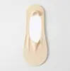 Calcetines Invisibles de Seda de Hielo para Mujer, Corte Bajo, Antideslizante de Silicona, No se Resbalan, Calcetines Cortos Finos y Transpirables de Verano, Calcetines de Corte Bajo para Mujer