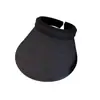 Sombrero de Paja de Copa Abierta de Verano Diadema Sombrero para el Sol Sombrero de Sol de Rafia Sombrero con Protección Solar para Viajes al Aire Libre Sombrero de Mujer Sombrero Simple para el Sol