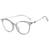 Armazones de Gafas Moda Cat-Eye de Tr90 para Miopía, Armazones Versátiles Bloqueadores de Luz Azul, Soportan Lentes de Graduación, Venta al por Mayor, Suministro Exclusivo Transfronterizo