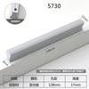 Manija de Aleación de Zinc Moderna Simple Bicolor Manija para Puerta de Gabinete Estilo Europeo Gabinete Armario Cajón Sólida Un Solo Agujero