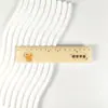 Régua de acrílico transparente 15cm30cm régua material para impressão amostra de régua escala de estudante terno de marca