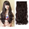 Peluca Transfronteriza Fabricante Mayorista Clip de Una Pieza Extensiones de Cabello Largo Rizado de Cinco Clips Piezas de Peluca de Comercio Exterior Europeo y Americano