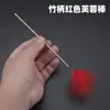 Mango de bambú palo de hibisco barrido facial color grande hibisco mortero de hibisco mango de bambú herramienta para limpiar oídos hibisco rey belleza dedo barrido facial Mao Mao