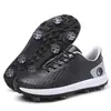 Zapatos de golf con clavos de nuevo estilo, zapatos de entrenamiento de golf para interiores, zapatillas deportivas para exteriores, zapatos casuales para hombre, zapatos de moda.